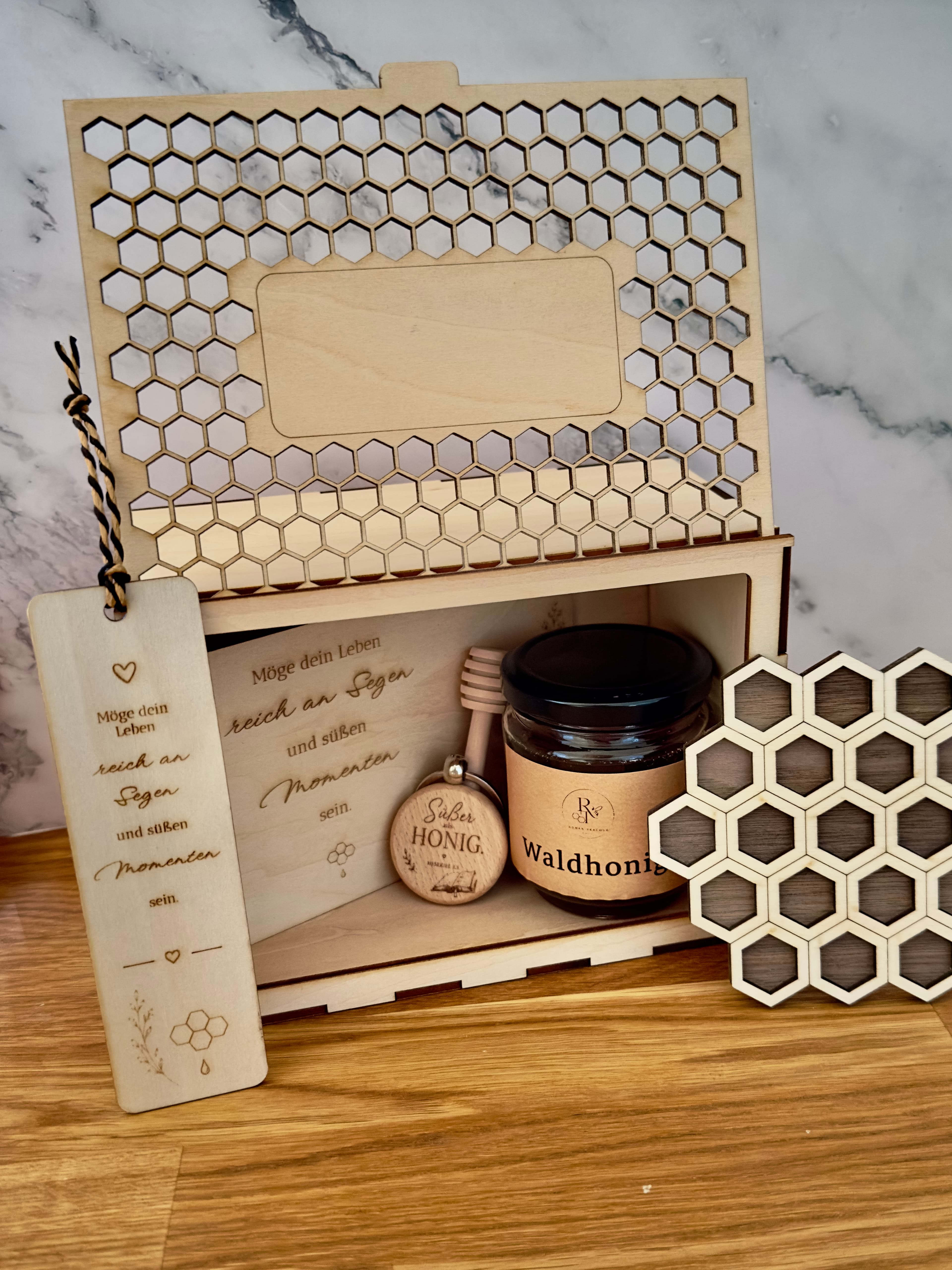 Honig-Geschenkset mit persönlicher Note – Bild 2